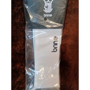 Brine Womens Lacrosse Field‎ Hockey White Tie Back Headband Athletic Sport